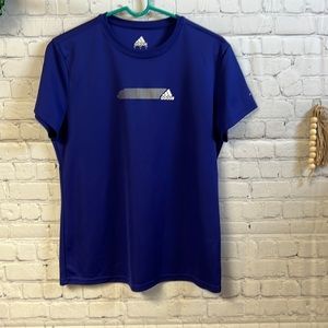 PURPLE Large Adidas T Shirt